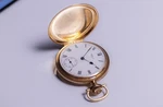 Waltham Men's Pocket Watch, 16 S, 15 Jewel, 14K Yellow Gold Double Hunting Case. Fixed Price $5100.00.