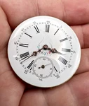 Auguste Aubry Manual Swiss Rare Pocket Watch Porcelain Dial 43 Mm For Parts. Fixed Price $80.00.
