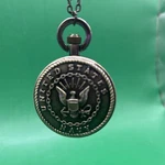 Pocket Watch United States Navy Strada Working Quartz Movement. Fixed Price $46.99.