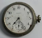 Elgin Grade 312 Pocket Watch 15J 16S Model (missing Crown, Unsure If Working). Fixed Price $59.99.