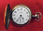 1915 Elgin 0S Hunter Jewels Gold Filled Case Pocket Pendant Watch Serviced. Fixed Price $365.00.
