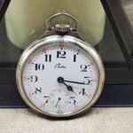 Vintage Croton Silver 15 Jewels * Pocket Watch Runs. Fixed Price $150.00.