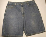 Vtg 1998 Levi's Boxy Fit Jeans Shorts Men's 42X11 Levis's Logo On Watch Pocket. Fixed Price $13.46.