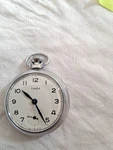 Very Good Vintage Timex Gt Britain' Pocket Watch - Serviced. Fixed Price $51.39.