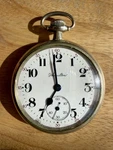 Hamilton 974 Vintage Pocket Watch, 16 Size, 17 Jewels, 1927. Fixed Price $150.00.