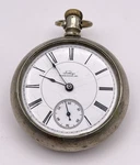 Antique Illinois Pocket Watch 18S Grade 104 15J Private Label Tetley Fahys Case. Fixed Price $99.99.