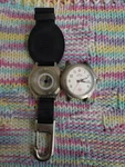 *scarce* Swiss Army Compass Military Wristwatch 7303X With Box & Manual. Fixed Price $89.99.