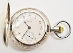 1908 Elgin 17 Jewel Hunting Coin Silver Pocket WATCH#WATCH322. Fixed Price $960.00.