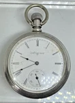 Elgin 16S Pocket Watch 7J Open Face Crescent Bullseye Case C1900 MDL7 CL94 GR211. Fixed Price $275.00.