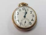 1951 Elgin Pocket Watch Grade 575 Model 20 16S 15J Runs (read Desc). Fixed Price $250.00.
