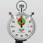 Tag Heuer HS-8037 Hand-wound Trackmaster White Dial Stopwatch Rare. Fixed Price $512.05.