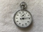Vintage Swiss Made Breno Mechanical Wind Up Stopwatch. Fixed Price $79.95.