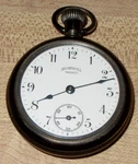 Ingersoll Yankee Manual Wind Pocket Watch, Running Well, Ca 1915-1920. Fixed Price $49.95.
