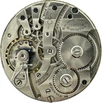 Antique 12 Size Keystone Series 7 Mechanical Pocket Watch Movement Rare Dial. Fixed Price $33.90.