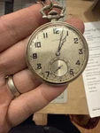 Aristocrat Illinois Watch Co. Springfield 21 Jewels Adjust 3 Gold Filled 25 Yr. Fixed Price $289.00.