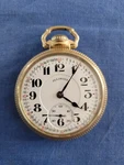 1921 Illinois 16S Jewel Model Railroad Bunn Special Mens Pocket Watch. Fixed Price $399.99.