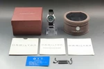 EX+5 /box Hamilton Khaki 8775 U.s. Army 37MM Black Dial Date Quartz Mens Watch. Fixed Price $269.99.