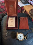 Colibri All Swiss 17 Jewel Deer Case Pocket Watch,box & Papers Excellent Cond.. Fixed Price $75.00.