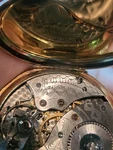 Vintage Waltham Gold Filled Pocket Watch 6445566 15 Jewels 1893 No. Fixed Price $150.00.