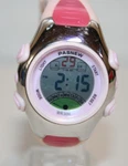 Pasnew Kids Digital Sport Watch Pink & Silver Waterproof Battery. Fixed Price $10.00.