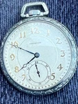 Hamilton 912 Pocket Watch 17J Adjusted 12S Runs Art Deco Gold Filled Case. Fixed Price $149.99.