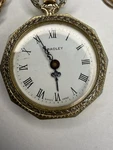 Vintage Bradley Time Pocket Watch Mechanical Swiss With Chain.. Fixed Price $44.00.
