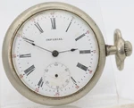 Imperial Buren Swiss #487177, 7J Pocket Watch 49.75MM Silverode, For Repair (kx). Fixed Price $39.95.