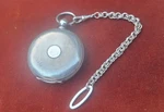 Antique 1885 Sterling Silver Hunter Case Waltham Kw Ks Set Pocket Watch - Runs. Fixed Price $295.00.
