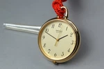 Vintage 1987 Seiko Pocket Watch 2C21-0300 Sgp Gold Open Face Quartz Women's Jdm. Fixed Price $69.90.