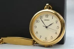 Seiko Quartz Pocket Watch Gold 5P31-9A00 Vintage 1989 Near Mint From Japan. Fixed Price $109.00.