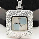 Vintage W/box Seiko 21-3150 Pendant Silver 17J Square Hand-winding Watch Japan. Fixed Price $59.99.