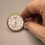 Illinois 16S 17 Jewels Side Winder Level Set Pocket Watch It Ticks Strong. Fixed Price $128.00.