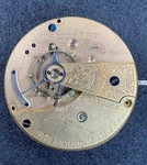 Waltham Wm. Ellery 18S 11J Model 1877 Hunter Lever Set Pocket Watch Movement. Fixed Price $27.99.