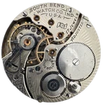 Antique 16S 1911 South Bend Multicolor 17J Mechanical Pocket Watch Movement 215. Fixed Price $101.70.