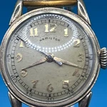 Hamilton Watch 10KGF Secometer Military Early 1940S 987S Working Rare Vintage. Fixed Price $600.00.