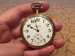 Hamilton Watch Co. 17 Jewels Pocket #1044689 Beautiful Case & Face!. Fixed Price $275.00.