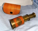 Vintage Pocket Small Telescope Antique Gold Lustre Case Victorian London Uk. Fixed Price $21.65.