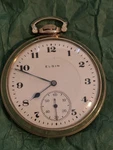 1899 Elgin Pocket Watch 10K Rolled Gold Plate 17J - Working. Fixed Price $238.00.