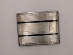 Elgin American Sterling Silver Art Deco Cigarette Case, Monogram. Fixed Price $425.00.