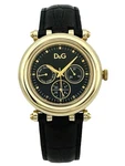 Dolce & Gabbana Unisex Jesse J. DW0601 Black Leather Strap Watch With Dial. Fixed Price $352.04.