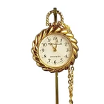 Vintage M.i. Hummel Umbrella Girl Pocket Watch Necklace Gold Tone HU9003 Japan. Fixed Price $18.99.