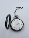 Hollison London Antique English Sterling Silver Fusee Key Wind Pocket Watch 1815. Fixed Price $950.00.