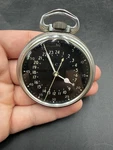 Working Wwii 1941 Hamilton Gct 4992B, 22 Jewels, U.s.army Air Force Pocket Watch. Fixed Price $900.00.