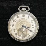 Vintage Elgin Art Deco Pocket Watch, Likely 12 Size.. Fixed Price $225.00.