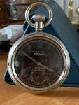 Swiss Open Face Pocket Watch Buren Grand Prix A. Lunser Berlin Military Wwii. Fixed Price $299.00.