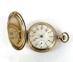 Columbus Watch Co. 18S Pocket With Champion 15J Movement Ca. 1893 Running. Fixed Price $325.00.