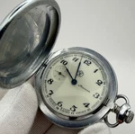 Vintage Molnija Pocket Watch Ussr CAL.3602 Mechanical Engraved Case Soviet Era. Fixed Price $60.00.