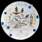 Antique Elgin Grade 103 Pocket Watch Movement Hunting 18S 15J Dial Repair 1893. Fixed Price $127.46.