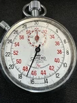 Vintage Camero Stop Watch; Shock Protected 7 Jewels 1/10 Swiss Made. Fixed Price $70.00.