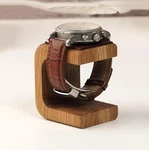 1PC Solid Wood Watch Holder Display Stand Bracelet Ring Organizer New. Fixed Price $11.99.